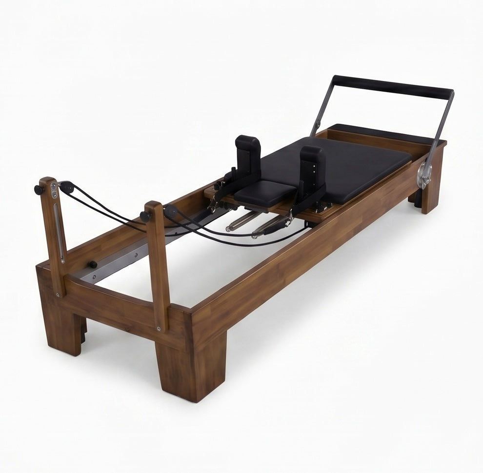 Solid Walnut Wood Pilates Reformer