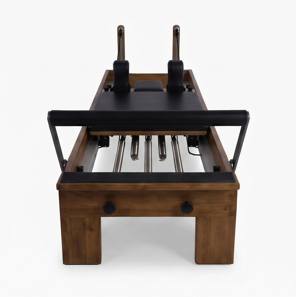 Solid Walnut Wood Pilates Reformer