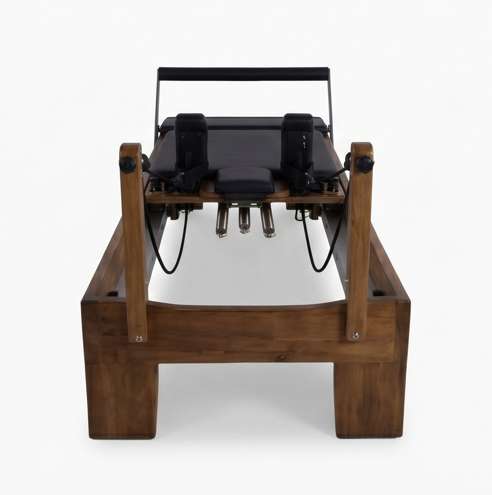 Solid Walnut Wood Pilates Reformer