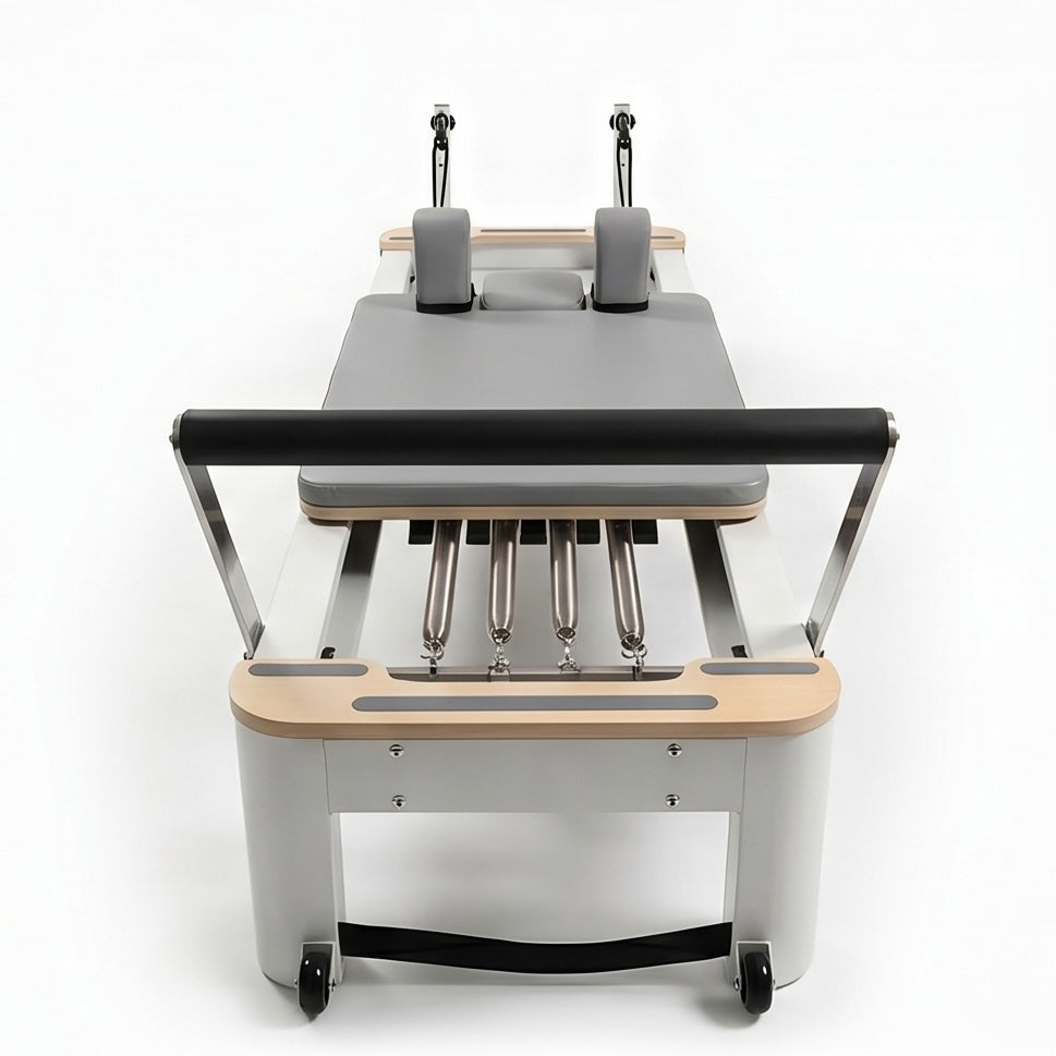 Steel Grey Pilates Reformer