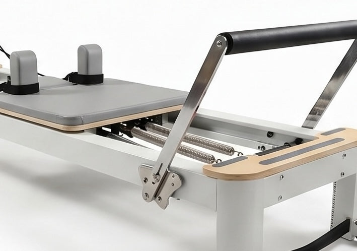 Steel Grey Pilates Reformer