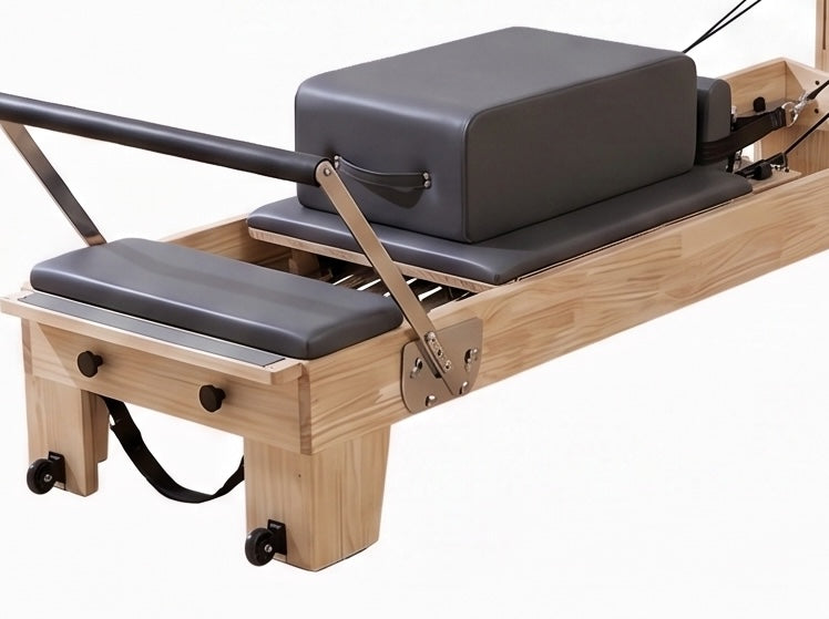 Solid Oak Wood Pilates Reformer